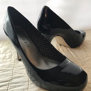 Madden girl Getta Black Patent Leather Pumps Heels